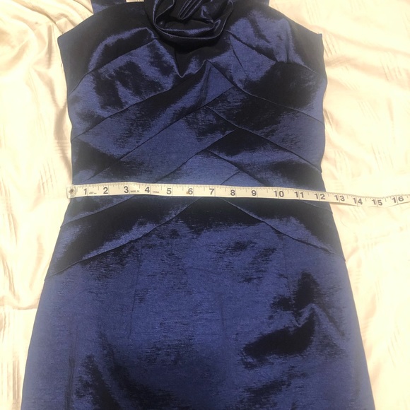 Juniors sz 2 blue dress - Picture 6 of 6